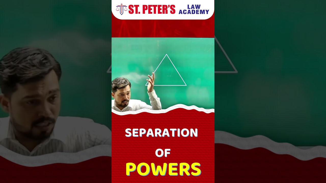 Separation Of Powers Explained Indian Polity Shorts JudiciaryPrep