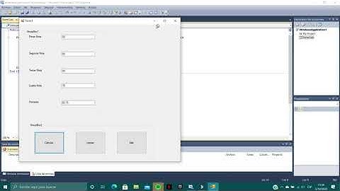 VISUAL BASIC Promedio de Notas