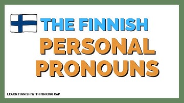 Finnish personal pronouns in spoken Finnish and standard