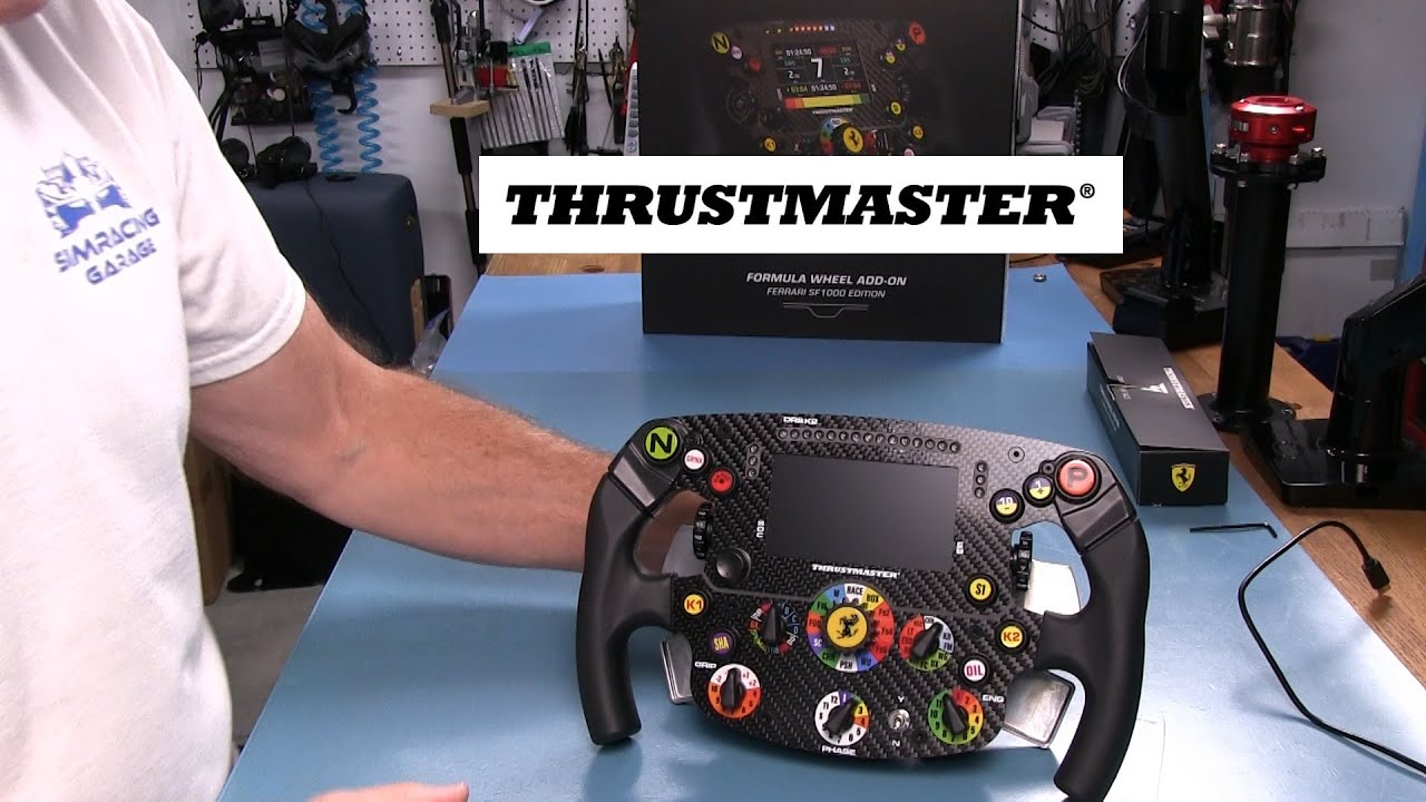  Thrustmaster Ferrari SF 1000 Edition Formula Wheel Add