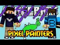 T-REX & YILDIRIM - Pixel Painters - Minecraft Çizim Yapma Savaşı
