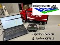 Flysky FS-ST8 Radio and Beier SFR-1 Full Install in Tamiya 1/14 Truck