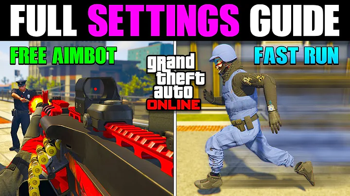 BEST SETTINGS in GTA 5 ONLINE! (UPDATED 2025!)