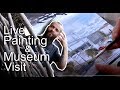 A Day of Museum and Painting in Charleston, SC. Cesar Santos vlog 063