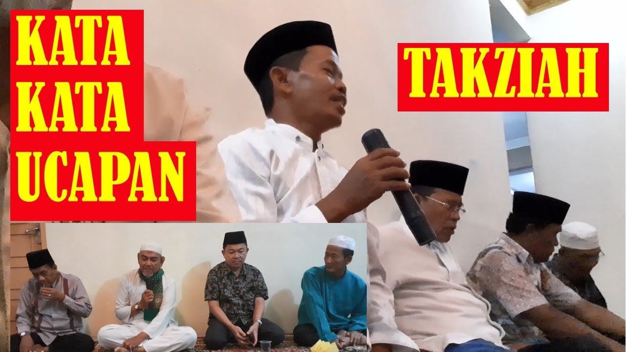 Kata kata takziah