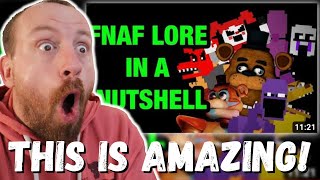 AMAZING FNAF ANIMATION! The entire FNAF lore in a nutshell animation [Complete] (REACTION!)