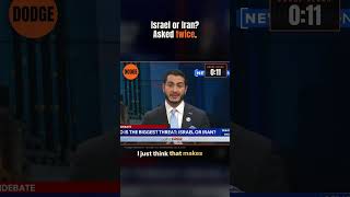 El-Sayed REFUSES to Pick: Israel or Iran Asked Twice