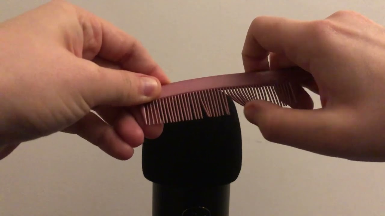 Slow Brushing and Comb Scratching ASMR (No Talking)