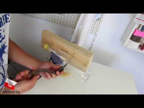 როგორ გავაკეთოთ ხაფანგი პლასმასის ბოთლისგან