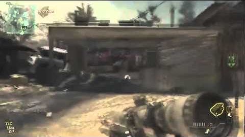 Sick 9-man L118A killfeed Mw3 100% accuracy