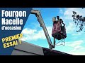 Mon premier vol avec le  fourgon nacelle du bon coin  nacelle2  ep95