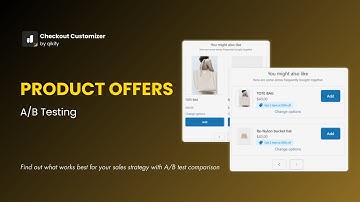 Create an A/B Testing Product Recommendation in Shopify Checkout | Qikify