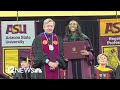 Teen graduates from ASU with doctorate