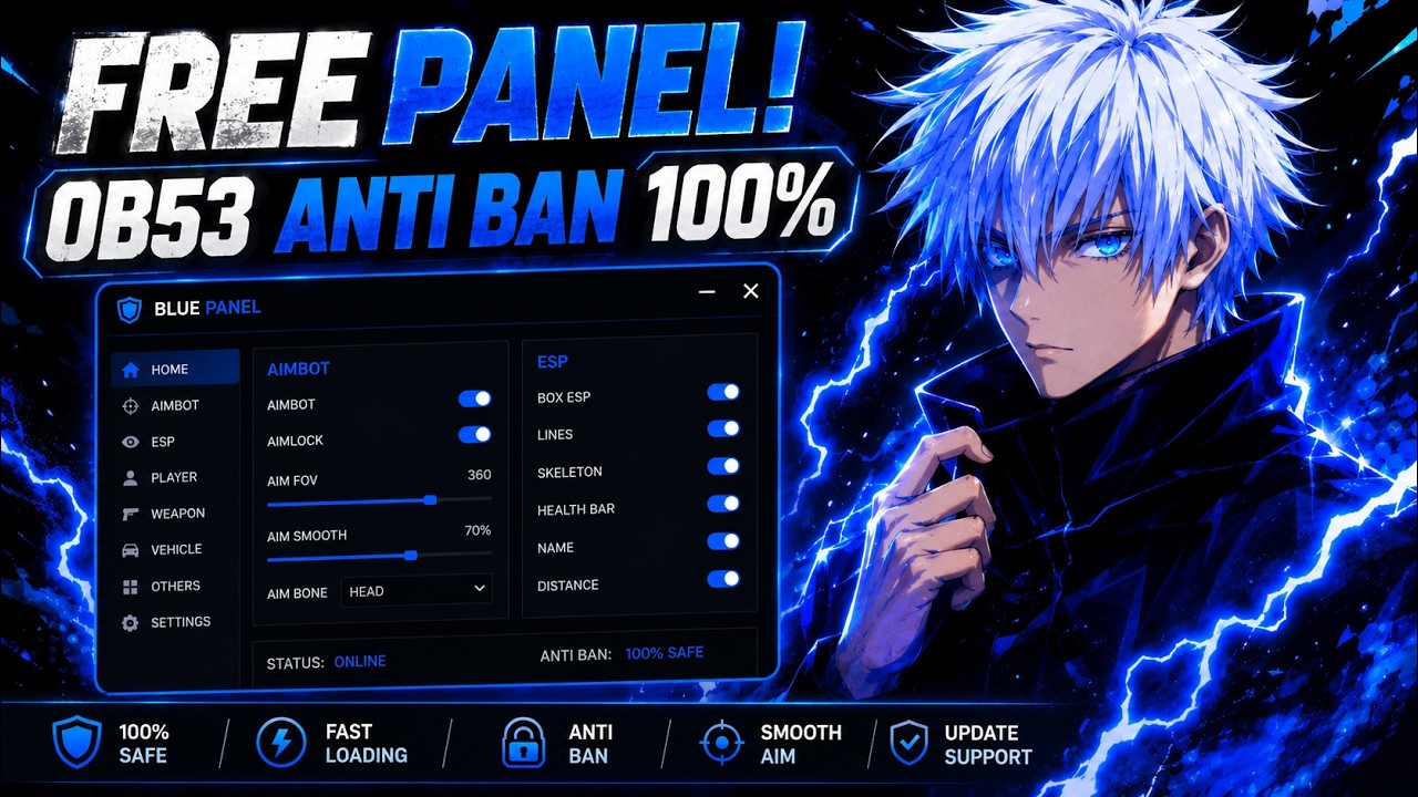 PANEL FREE FIRE AIMBOT RAGE🎯AIMKILL - TELEPORT - SPEED H*CK | PC PANEL بانل مجاني✨| SILENT K!LL