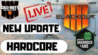 NEW BLACKOUT MODE Hardcore!  Shamrock and Awe Spring Map Update (Call of Duty Black Ops 4)