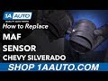 How to Replace MAF Sensor 2007-13 Chevy Silverado