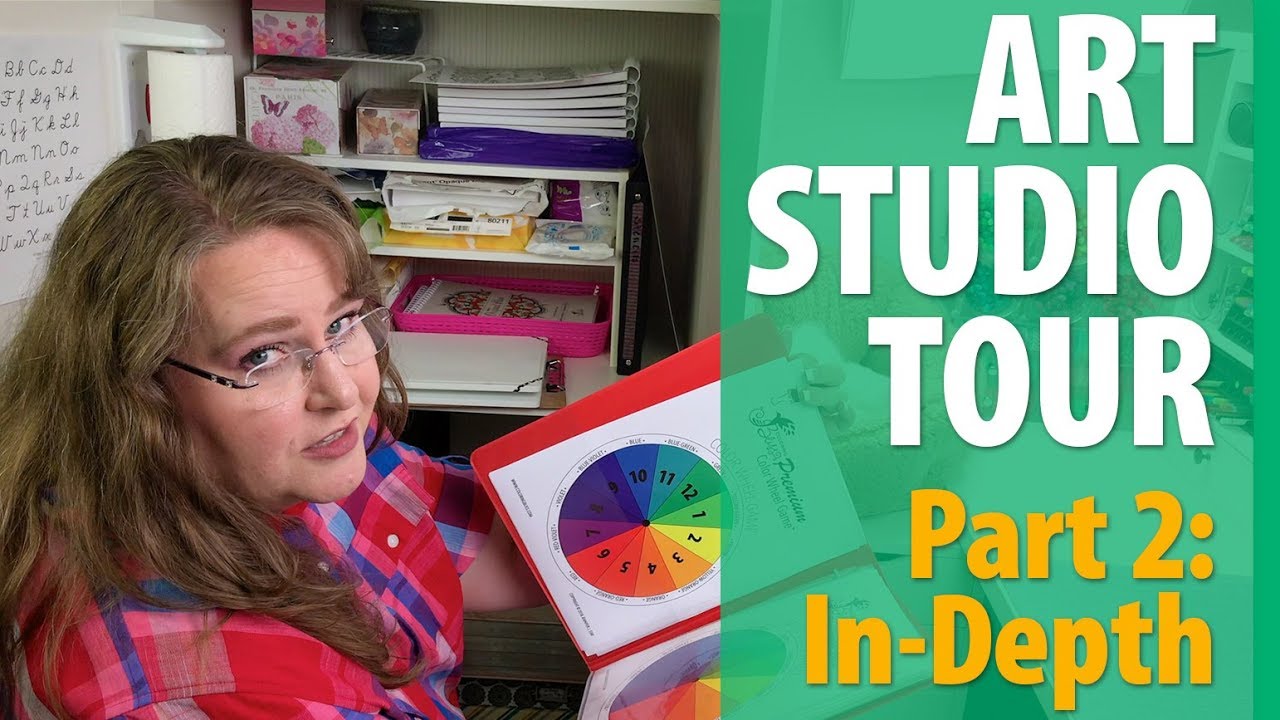 Art Studio Tour 2018 (Part 2 InDepth Look) YouTube