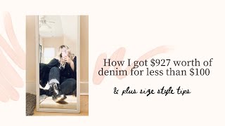 $927 WORTH OF DENIM FOR LESS THAN $100