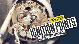 How To Set Ignition points - Suzuki GS550