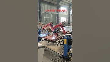 auto rotating workpiece customized #cgxi #weldingcobot #cobotwelder #jocrt #cobot