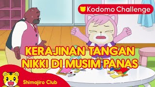 KERAJINAN TANGAN NIKKI DI MUSIM PANAS  I Kartun Anak I Kodomo Challenge