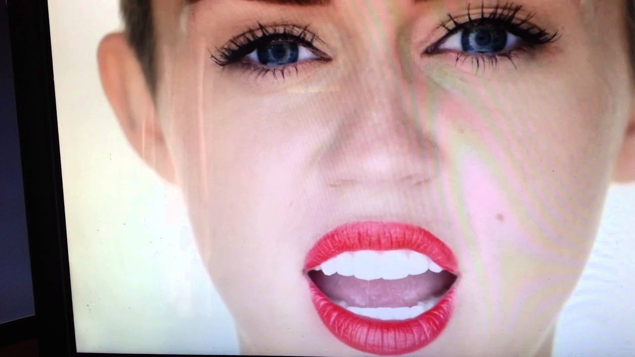 Miley with smoker's voice YouTube