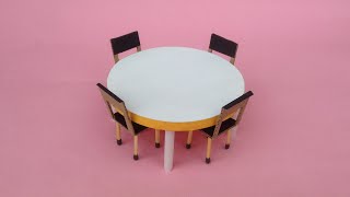 How to Make Dining Table _ DIY Dining Table