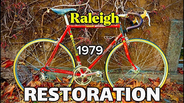How I Restored a 1979 T.I. Raleigh Team Bike (Step by Step)