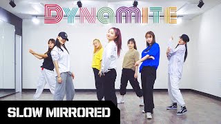 [SLOW] BTS 방탄소년단 - 'Dynamite (다이너마이트)' | 안무 배우기 느리게 거울모드 SLOW MIRROR MODE