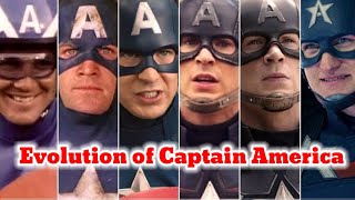 Evolution of Captain America