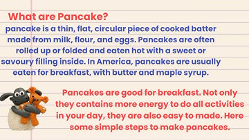 How to make Pancakes - Group 3 (Procedure Text Video)