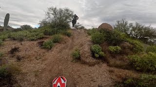 Taking Advantage of Prime Spring Shower Dirt - Mesquite Wash Fast Singletrack