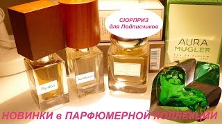 НОВЫЕ АРОМАТЫ В МОЕЙ КОЛЛЕКЦИИ  ПАРФЮМЕРИИ | NASOMATTO | MUGLER + Сюрприз!!!