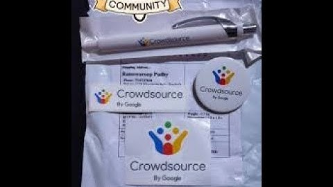 MY SWAGS FROM GOOGLE 😊 🎉 #crowdsource #googlecrowdsource #swags