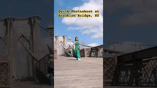 Quick Photoshoot at #brooklynbridge #newyork