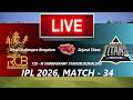 🛑LIVE- RCB vs GT🛑IPL 2026🛑BENGALURU vs GUJARAT🛑CRICKET 26 GAMEPLAY🛑LIVE MATCH STREAMING🏏