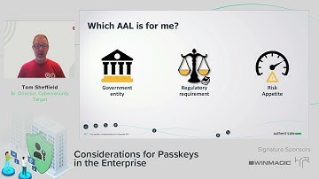 Authenticate Summit: Considerations for Passkeys: 5 Passkey Considerations for Enterprise RP