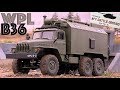 WPL B36 Military Truck in Scale Town - RC CWR