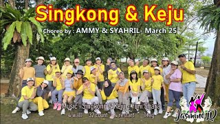 Singkong U0026 Keju Line Dance Choreo Amy U0026 Syahril Khan ina  March25 Jasmine Ld