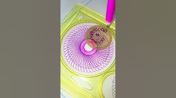 Spirograph Drawing Art Make | #Atik_official #shorts #spirograph