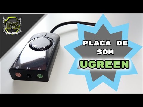 Placa de som UGREEN (REVIEW & UNBOXING)