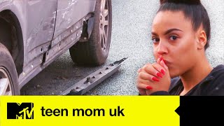 Sassis Driving Lesson Ends In Disaster Learning To Drive Teen Mom Uk