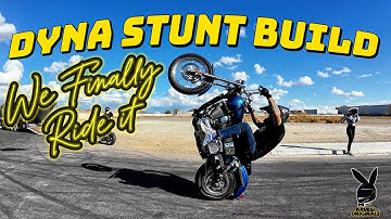 How to Set Up an 05 Harley Davidson Dyna for Stunt Riding | Kruesi Originals Stunt Bike Build