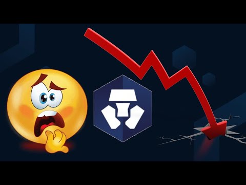 CRO CRASHING! AM I SELLING? HODLING? BUYING MORE? 50% Drop!! Crypto.com Price Price Prediction