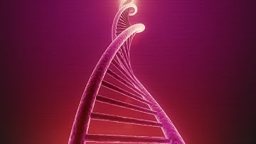 Single Rotating DNA Loop Stock Motion Graphics