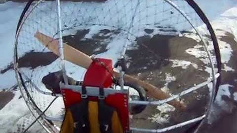 Home built paramotor frame and cage