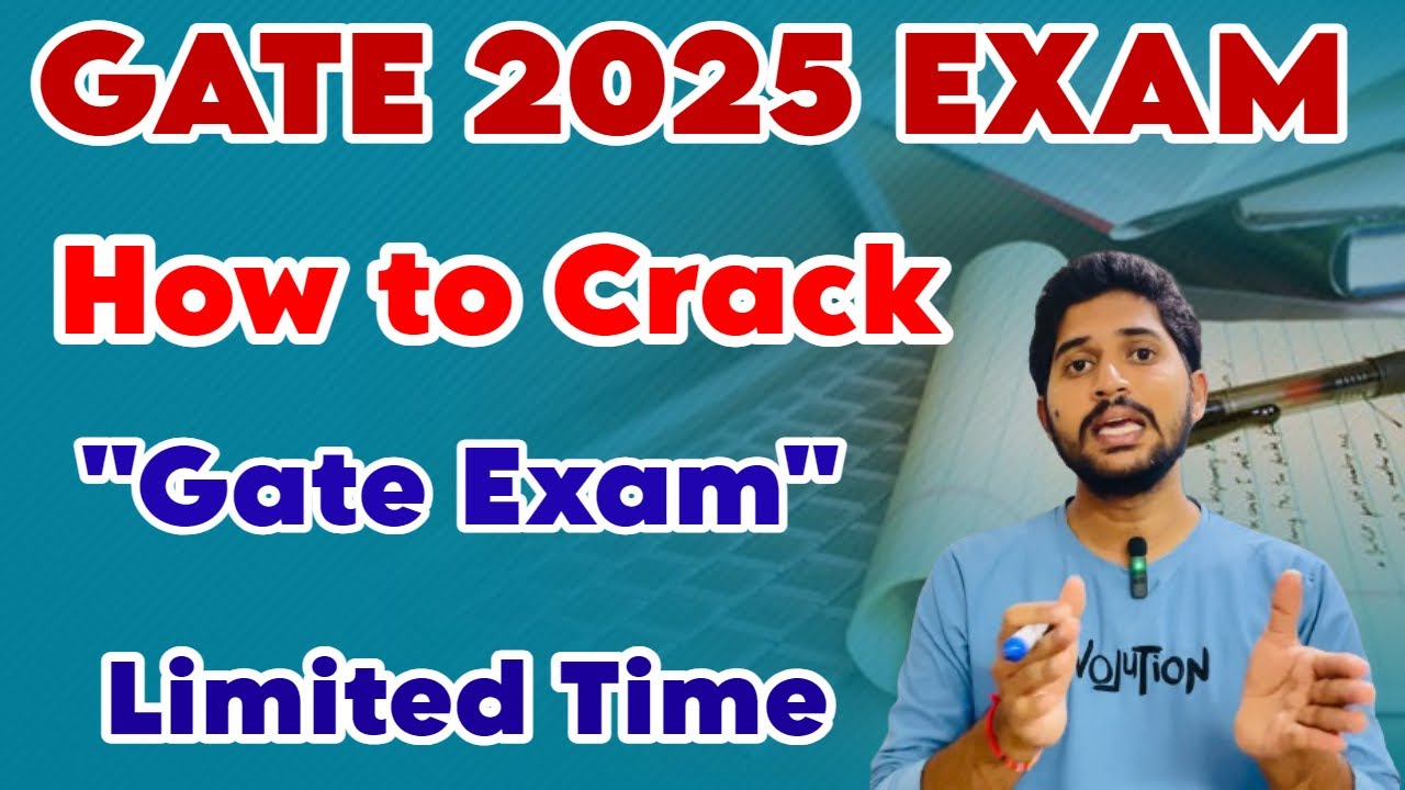 Gate 2025 Exam | How to crack gate exam in short time telugu | gate ...