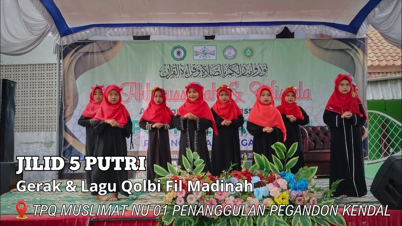 Jilid 5 Putri || Gerak & Lagu Qolbi Fil Madinah