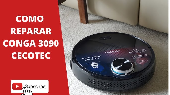 Cómo cambiar Rueda Principal Cecotec Conga 3090?