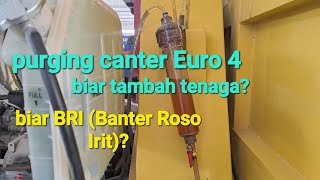 Cara kerja Purging canter Euro 4 nih lur! yang penasaran. tonton sampai selesai.